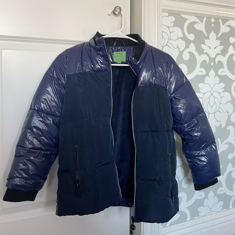 COZYCOOP dark blue kids puffer jacket